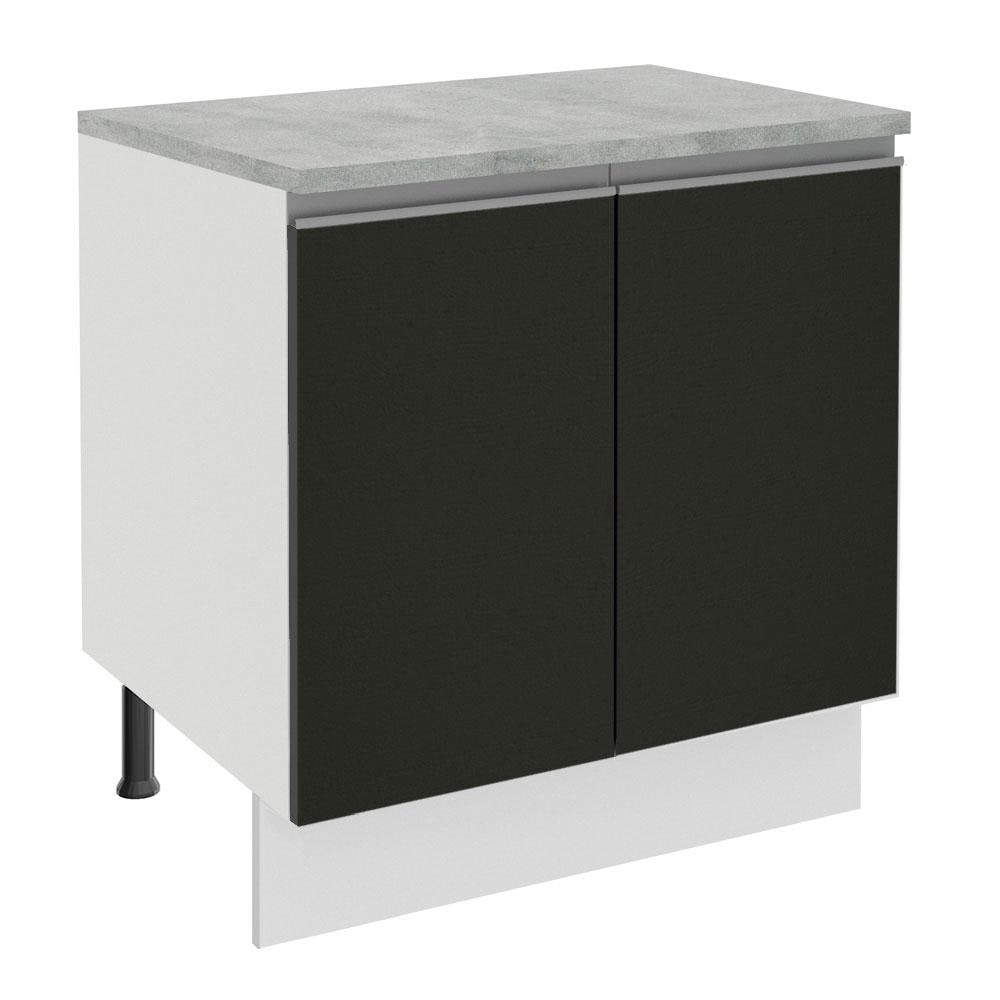 Gabinete Bajo Cocina Madesa Glamy 80cm Con Encimera Bn $5,799