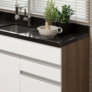 Foto 6 | Gabinete Bajo Cocina Madesa Glamy 150cm Sin Encimera Mb