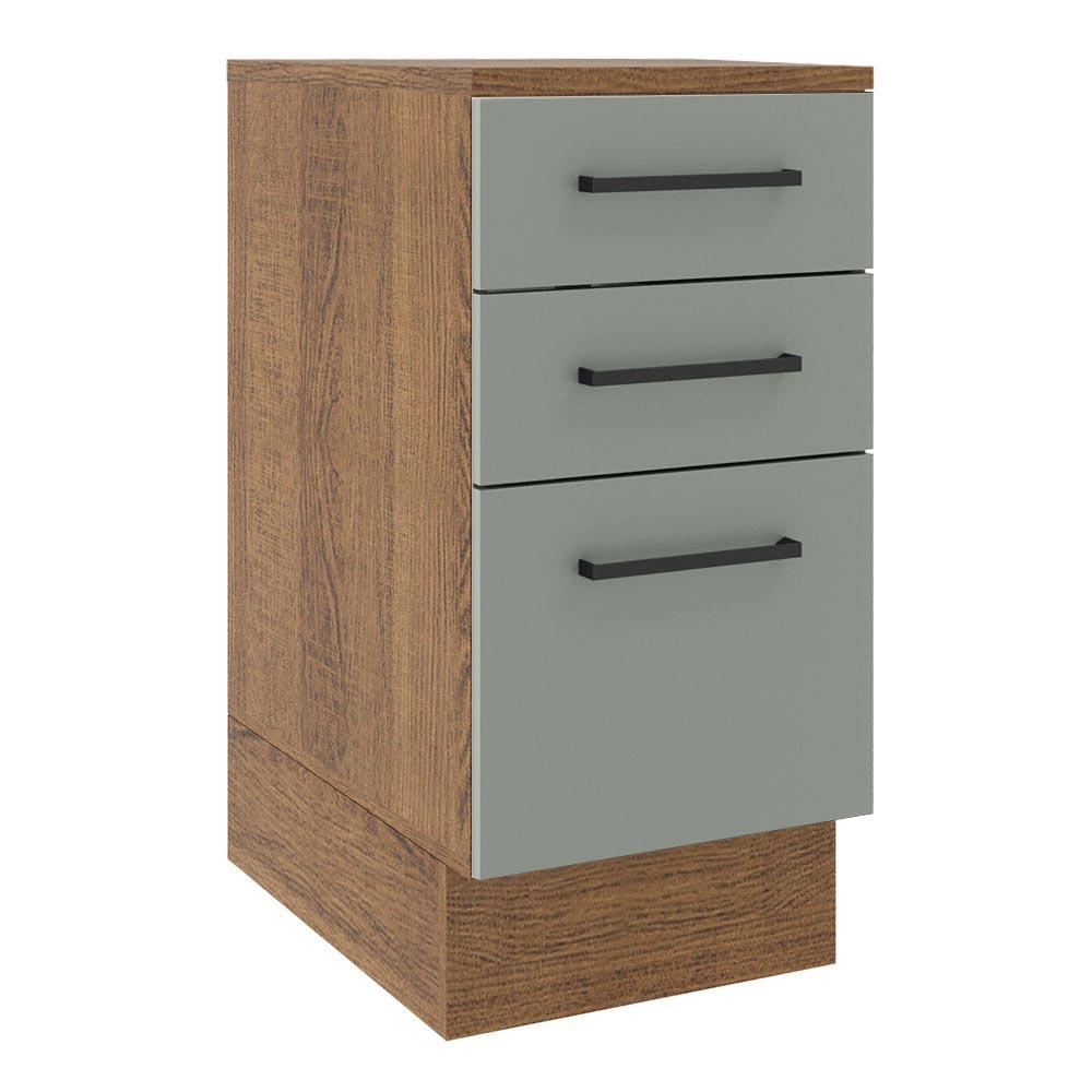 Foto 2 pulgar | Gabinete Bajo Cocina Madesa Agata 40cm Con Encimera Mg