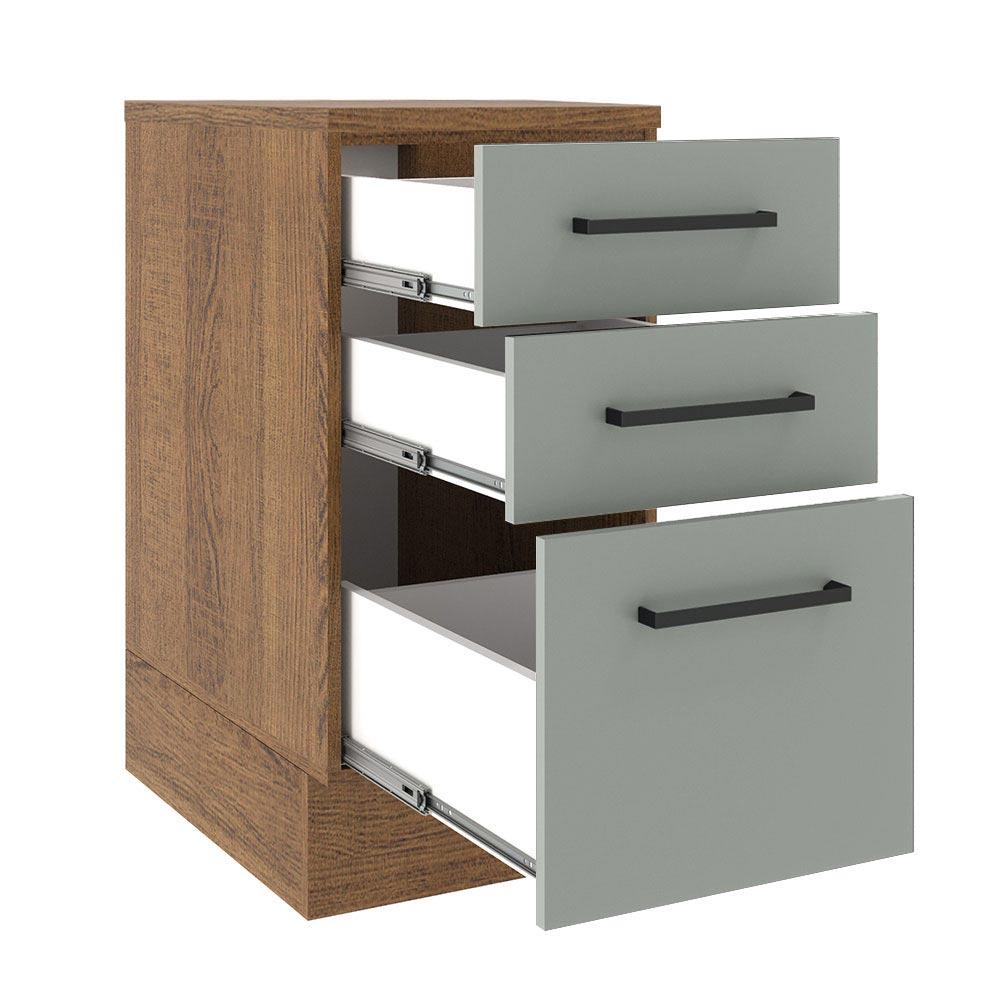 Foto 2 | Gabinete Bajo Cocina Madesa Agata 40cm Con Encimera Mg