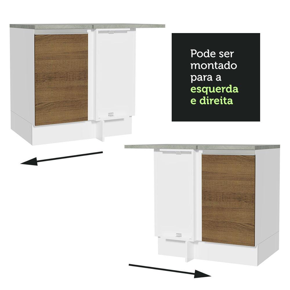 Foto 9 pulgar | Gabinete Bajo Cocina Madesa Glamy 80cm Sin Encimera Bm