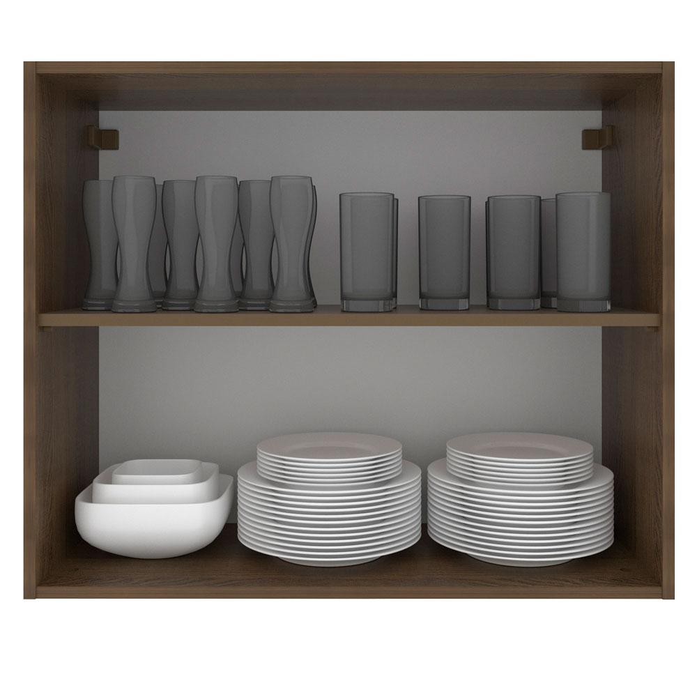 Foto 3 pulgar | Alacena Gabinete Superior Cocina Madesa Glamy 80cm Color Mn