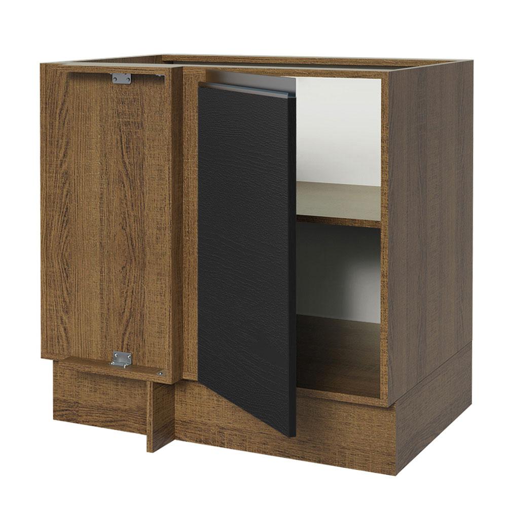 Foto 5 pulgar | Gabinete Bajo Cocina Madesa Glamy 80cm Sin Encimera Mn