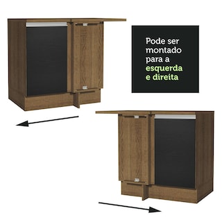 Foto 8 | Gabinete Bajo Cocina Madesa Glamy 80cm Sin Encimera Mn