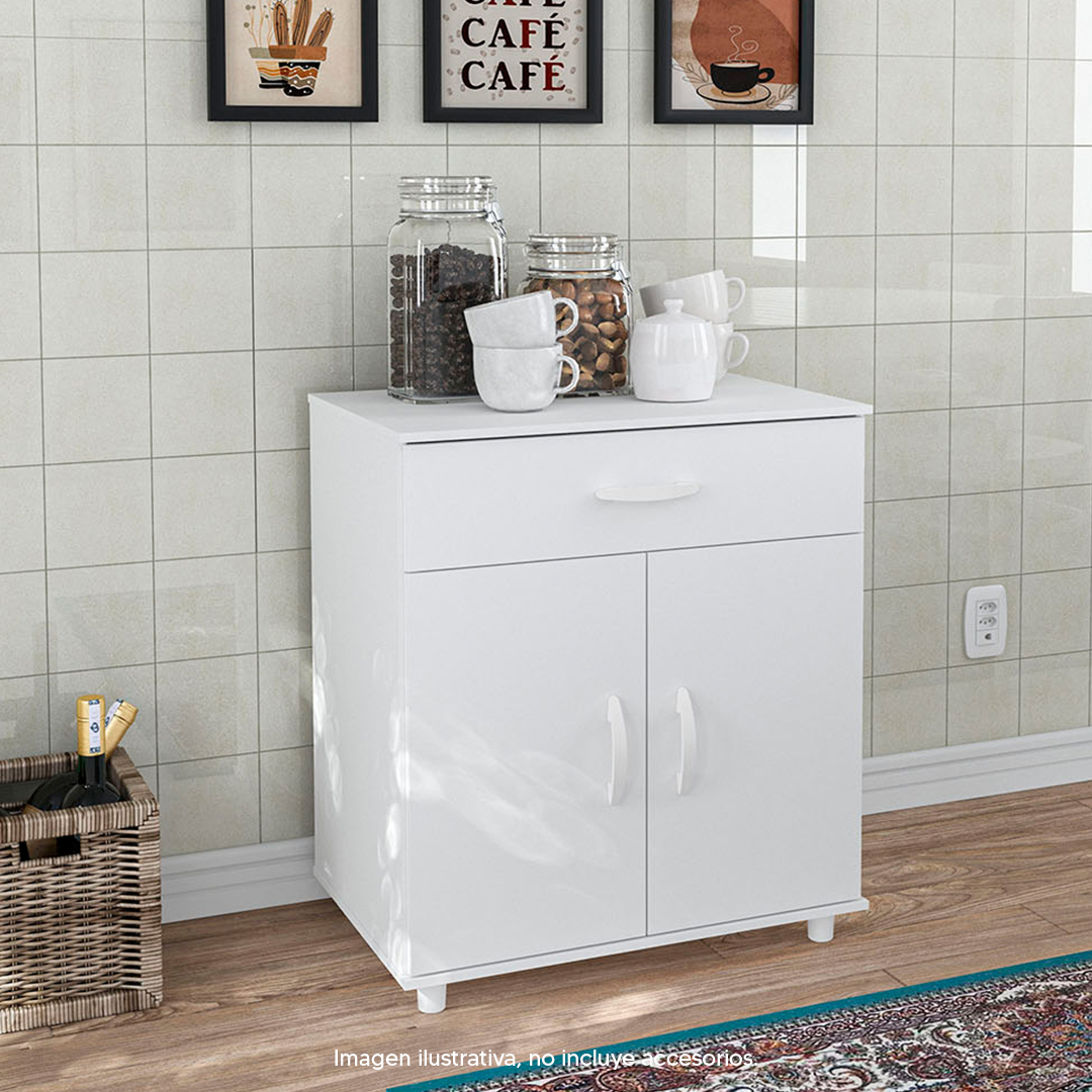 Foto 1 | Alacena Mobi Flandes Blanco