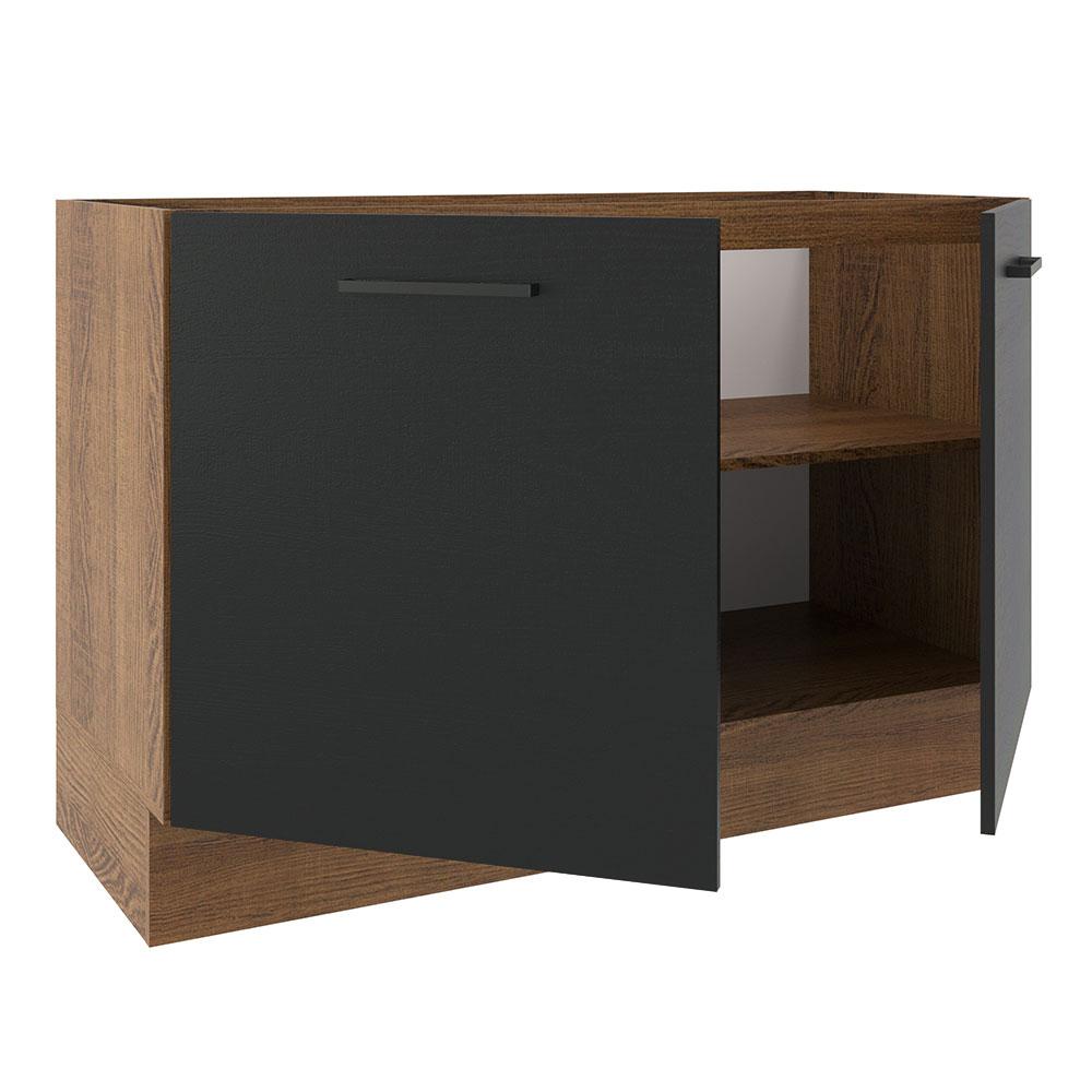 Foto 5 pulgar | Gabinete Bajo Cocina Madesa Agata 120cm Sin Encimera Mn