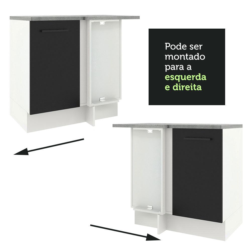 Foto 9 pulgar | Gabinete Bajo Cocina Madesa Agata 94cm Con Encimera Bn