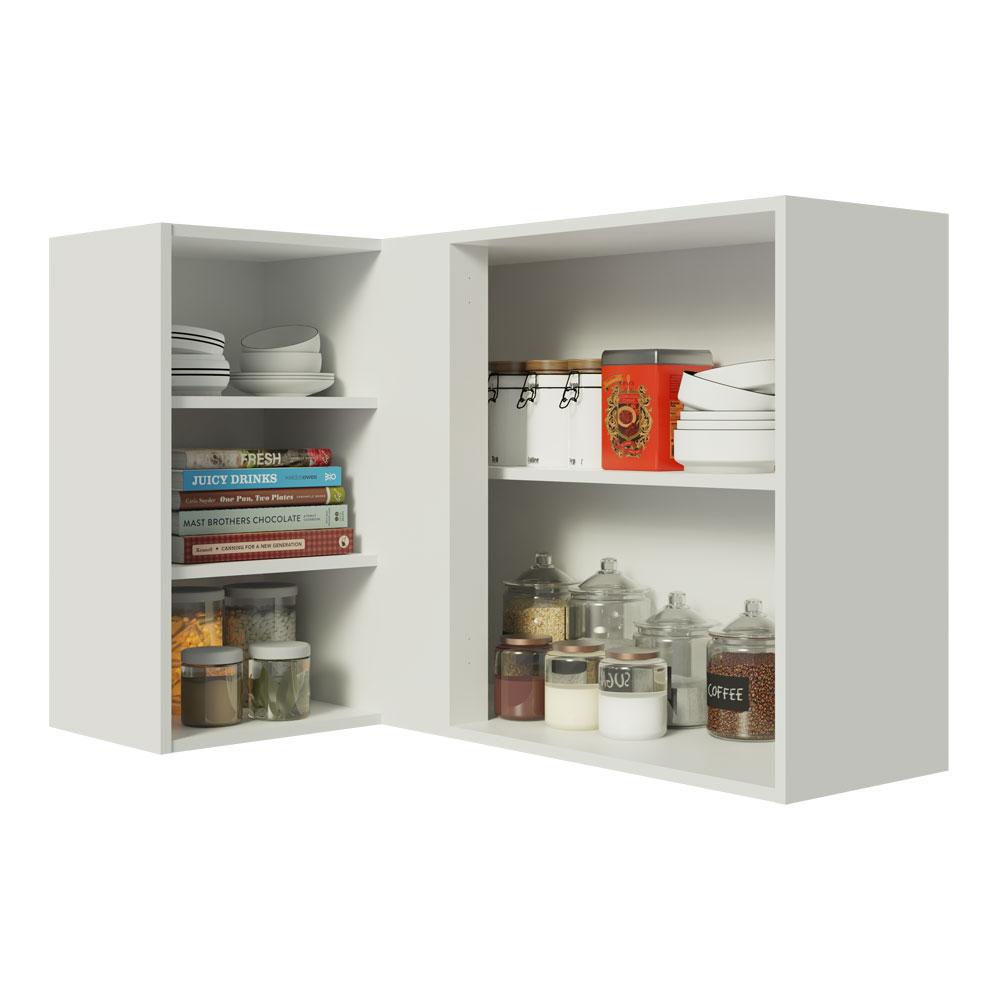 Foto 2 pulgar | Alacena Gabinete Superior Cocina Madesa Agata 166cm Bg