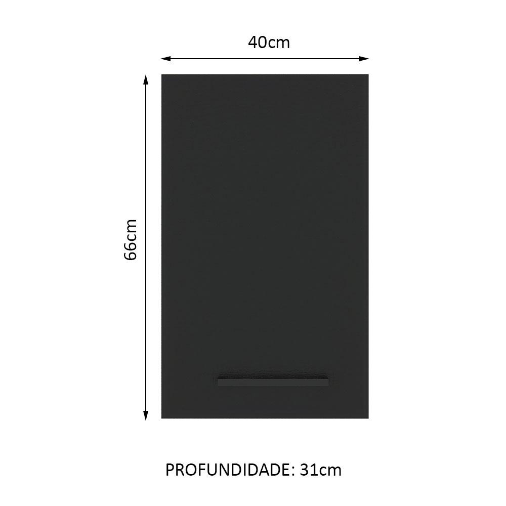 Foto 4 pulgar | Alacena Gabinete Superior Cocina Madesa Agata 40cm Mn
