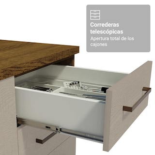 Foto 8 | Gabinete Bajo De Cocina Compacta Madesa Luna Con Tarja Mc