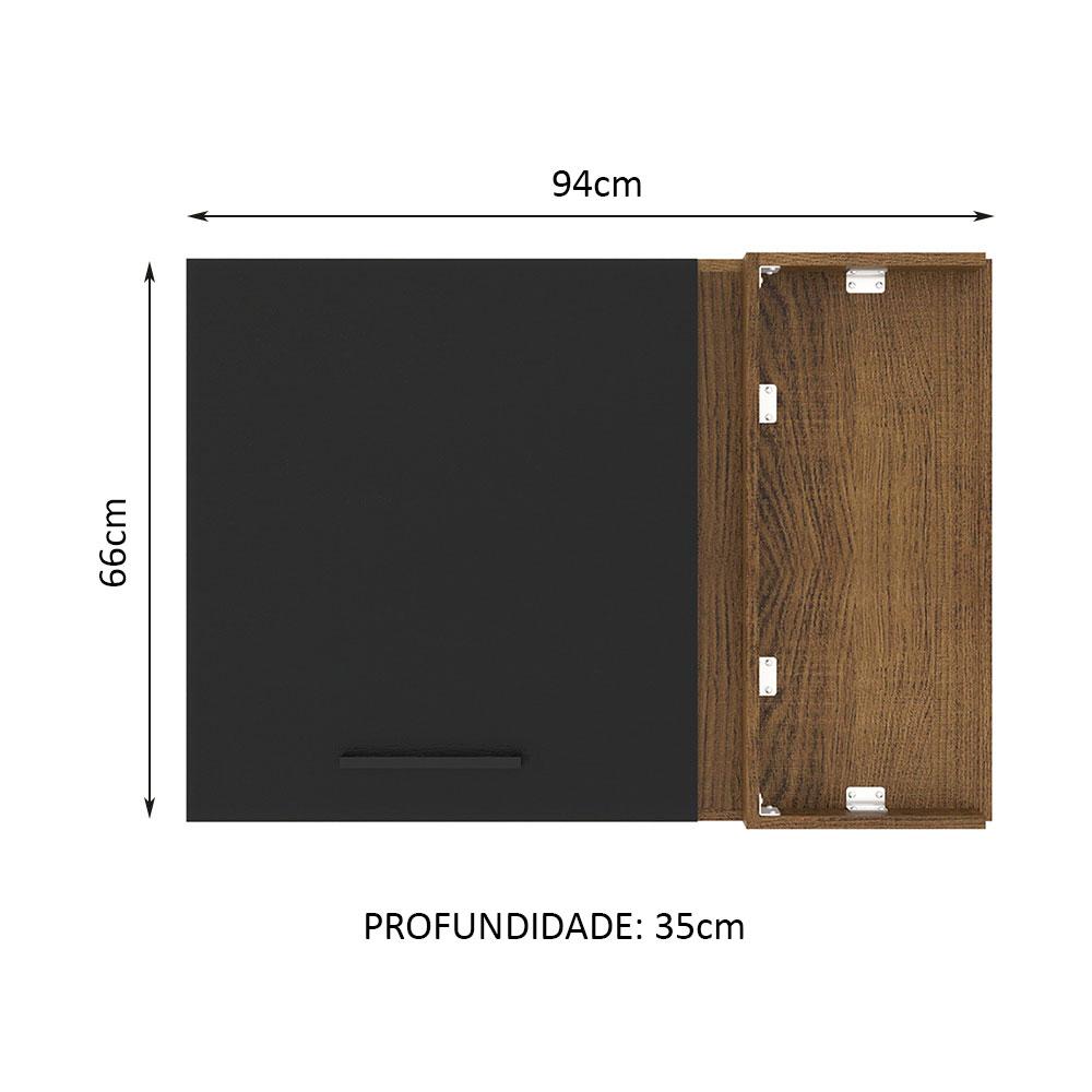 Foto 4 pulgar | Alacena Gabinete Superior Cocina Madesa Agata 94cm Mn
