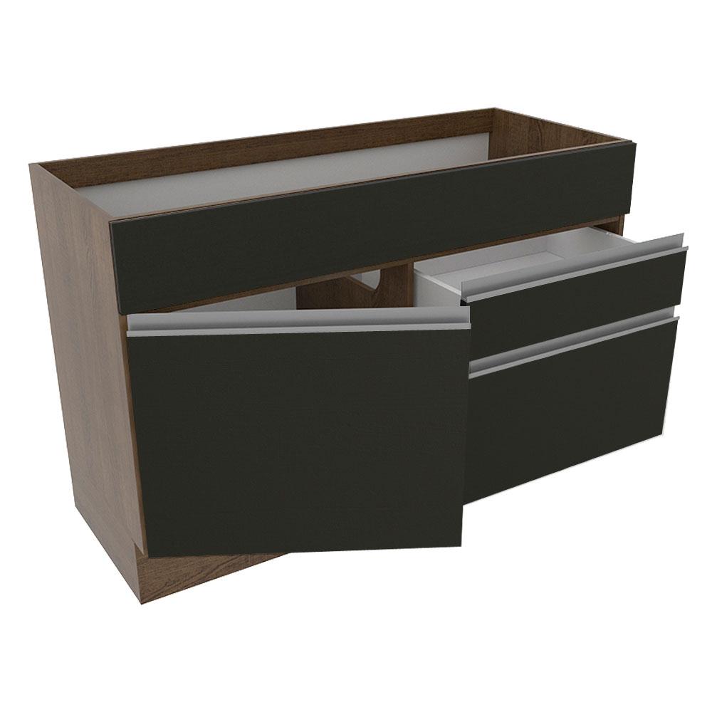 Foto 5 pulgar | Gabinete Bajo Cocina Madesa Glamy 120cm Sin Encimera Mn