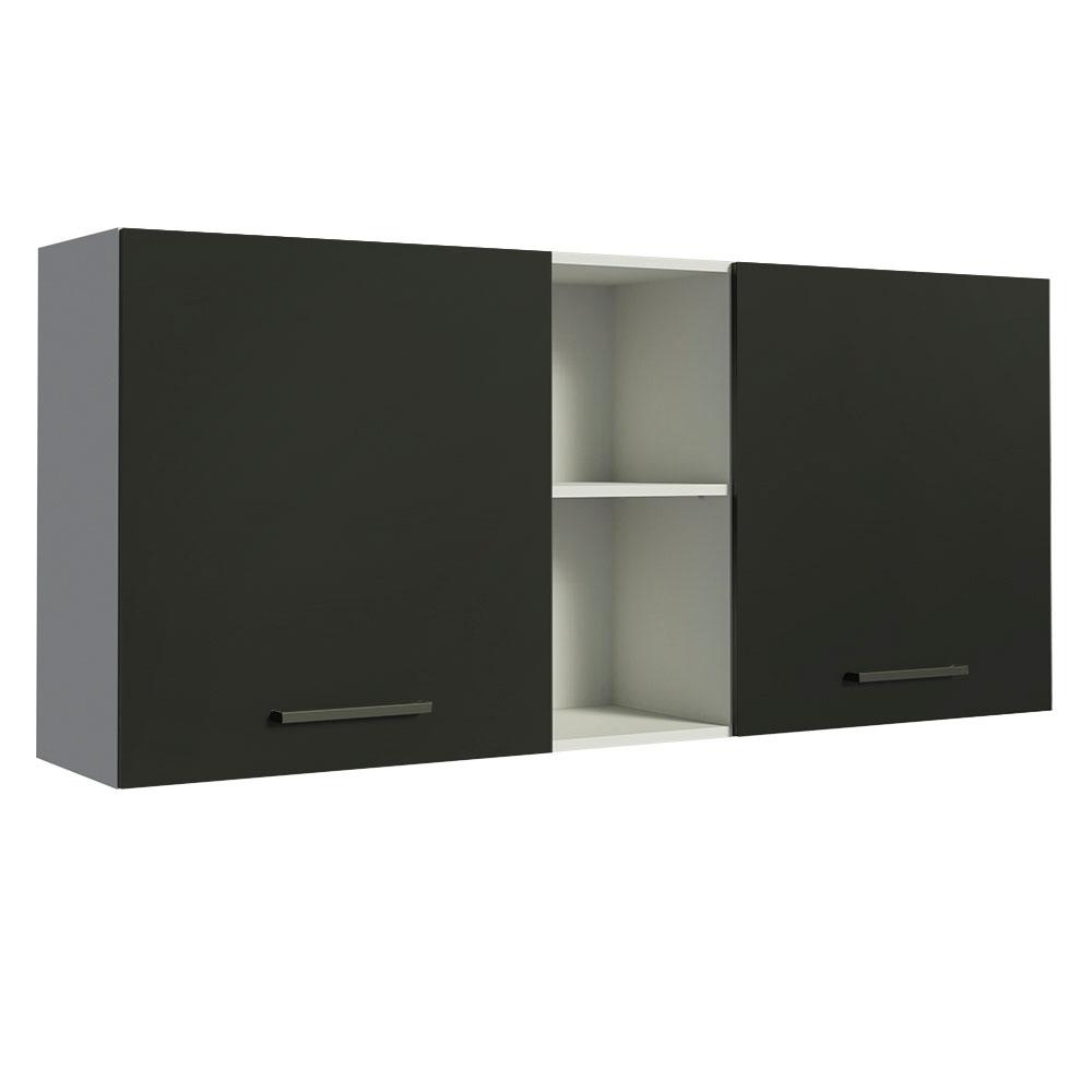 Foto 3 pulgar | Alacena Gabinete Superior Cocina Madesa Agata 150cm Bn