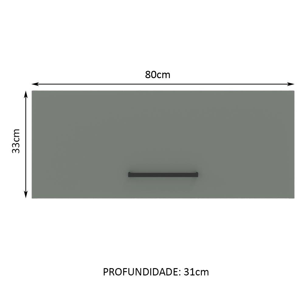 Foto 4 pulgar | Alacena Gabinete Superior Cocina Madesa Agata 80cm Mg