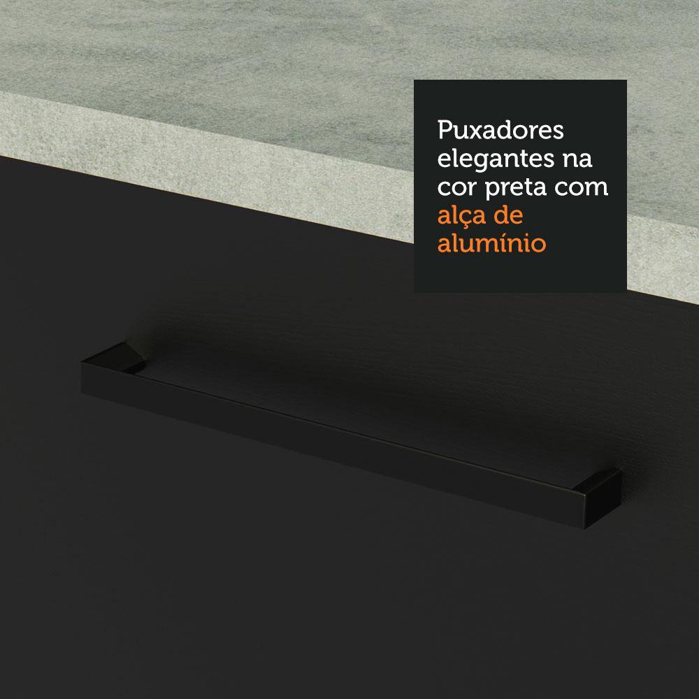 Foto 6 pulgar | Alacena Gabinete Superior Cocina Madesa Lux 60cm Bn