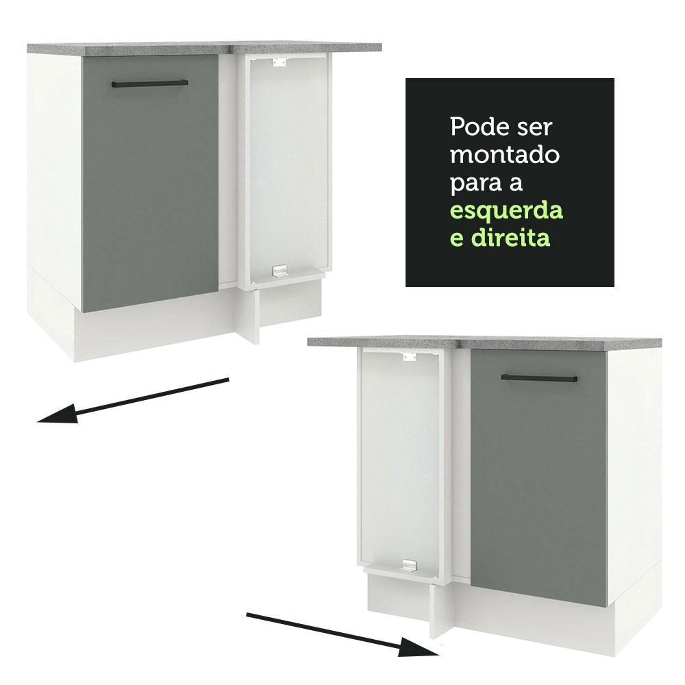 Foto 9 pulgar | Gabinete Bajo Cocina Madesa Agata 94cm Con Encimera Bg