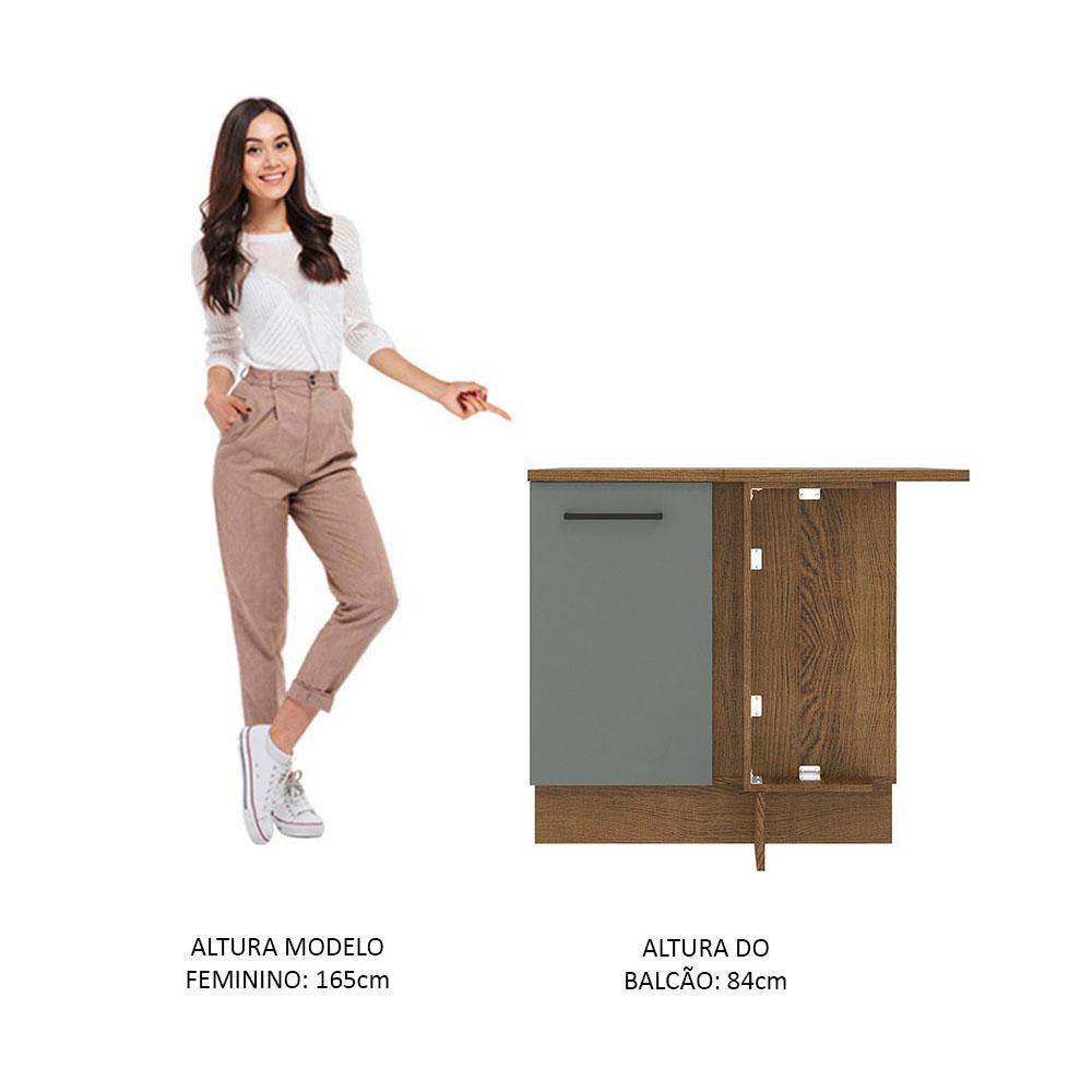 Foto 5 | Gabinete Bajo Cocina Madesa Agata 94cm Con Encimera Mg