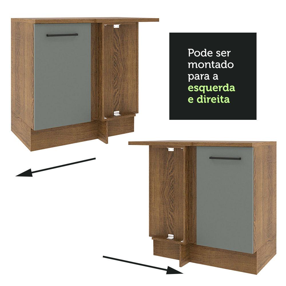 Foto 9 pulgar | Gabinete Bajo Cocina Madesa Agata 94cm Con Encimera Mg