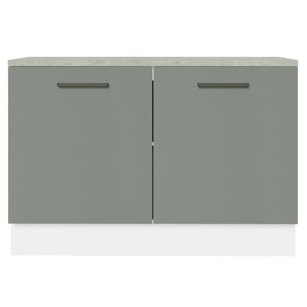 Gabinete Bajo Cocina Madesa Agata Con Encimera 120cm Bg