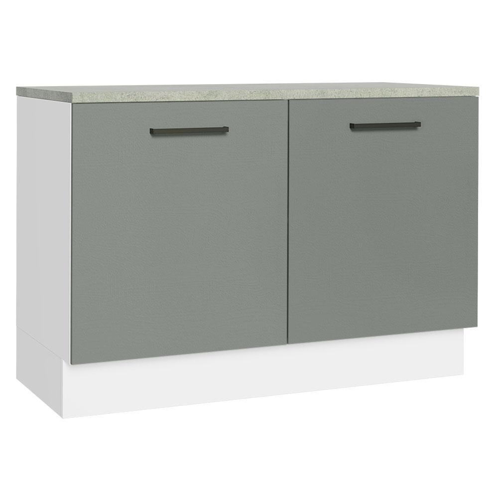 Foto 3 pulgar | Gabinete Bajo Cocina Madesa Agata Con Encimera 120cm Bg