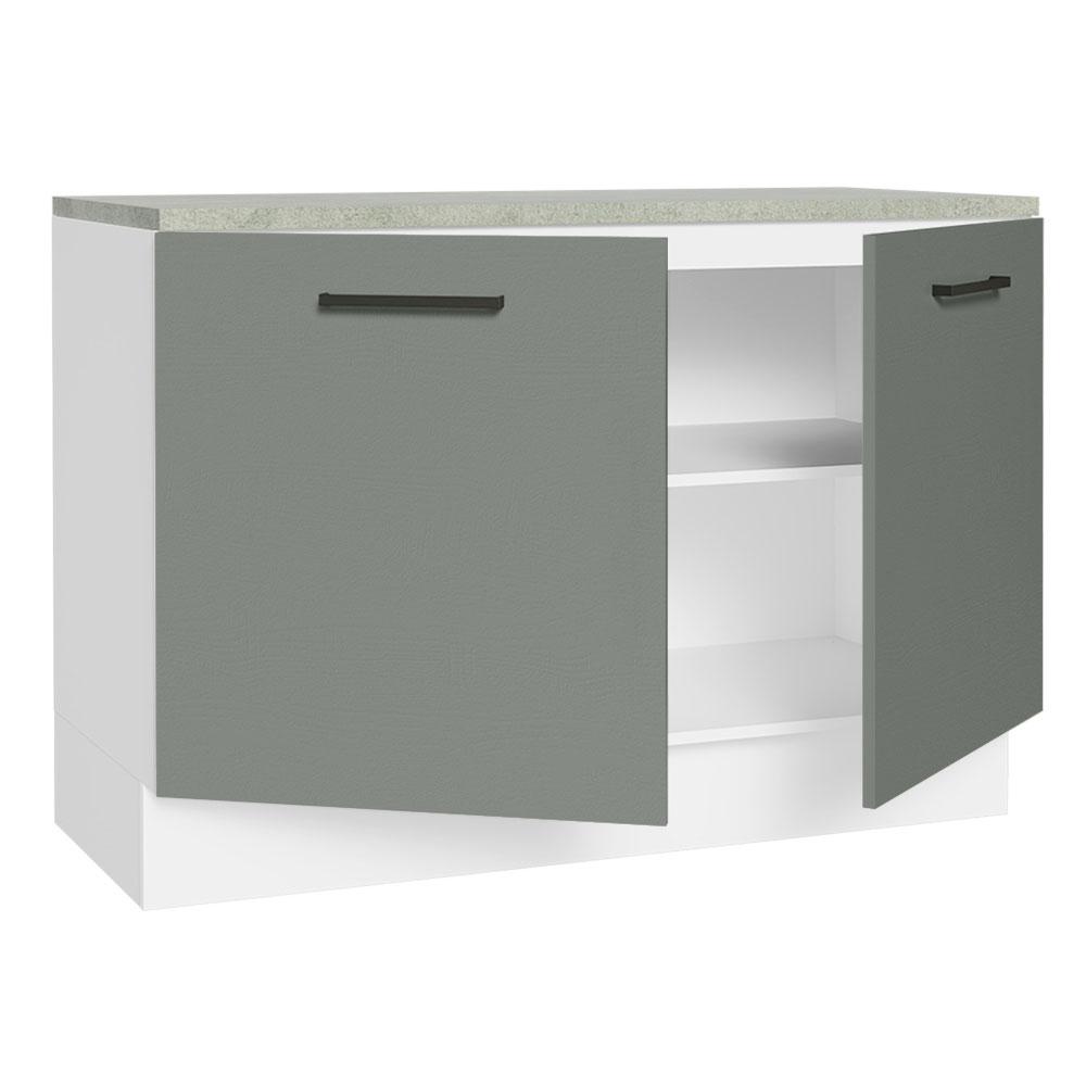 Foto 5 pulgar | Gabinete Bajo Cocina Madesa Agata Con Encimera 120cm Bg