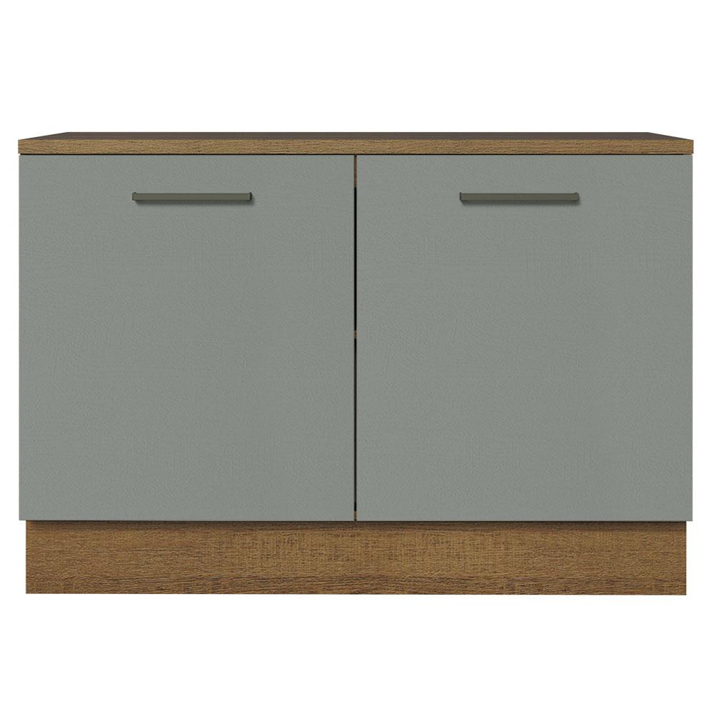 Gabinete Bajo Cocina Madesa Agata Con Encimera 120cm Mg