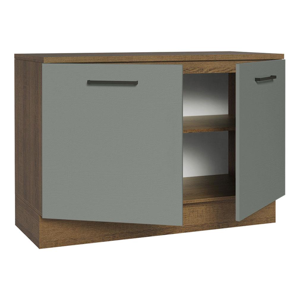 Foto 5 pulgar | Gabinete Bajo Cocina Madesa Agata Con Encimera 120cm Mg