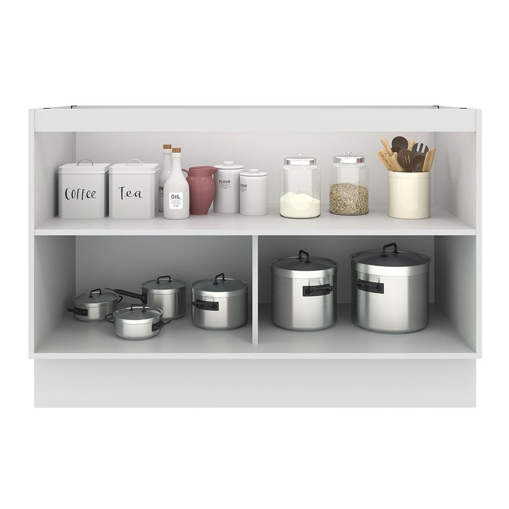 Gabinete Bajo Cocina Madesa Agata 120cm Sin Encimera Bn $6,299