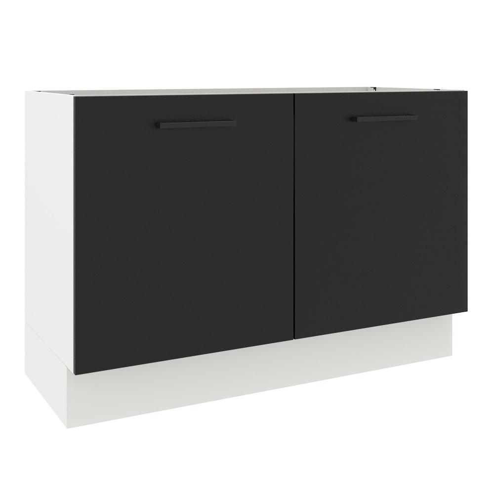 Foto 3 pulgar | Gabinete Bajo Cocina Madesa Agata 120cm Sin Encimera Bn
