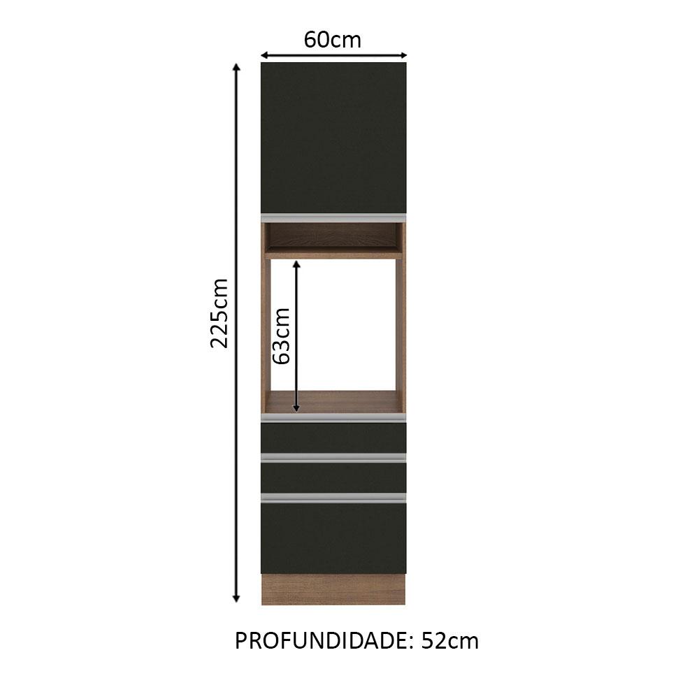 Foto 4 pulgar | Mueble Madesa Glamy 60 cm