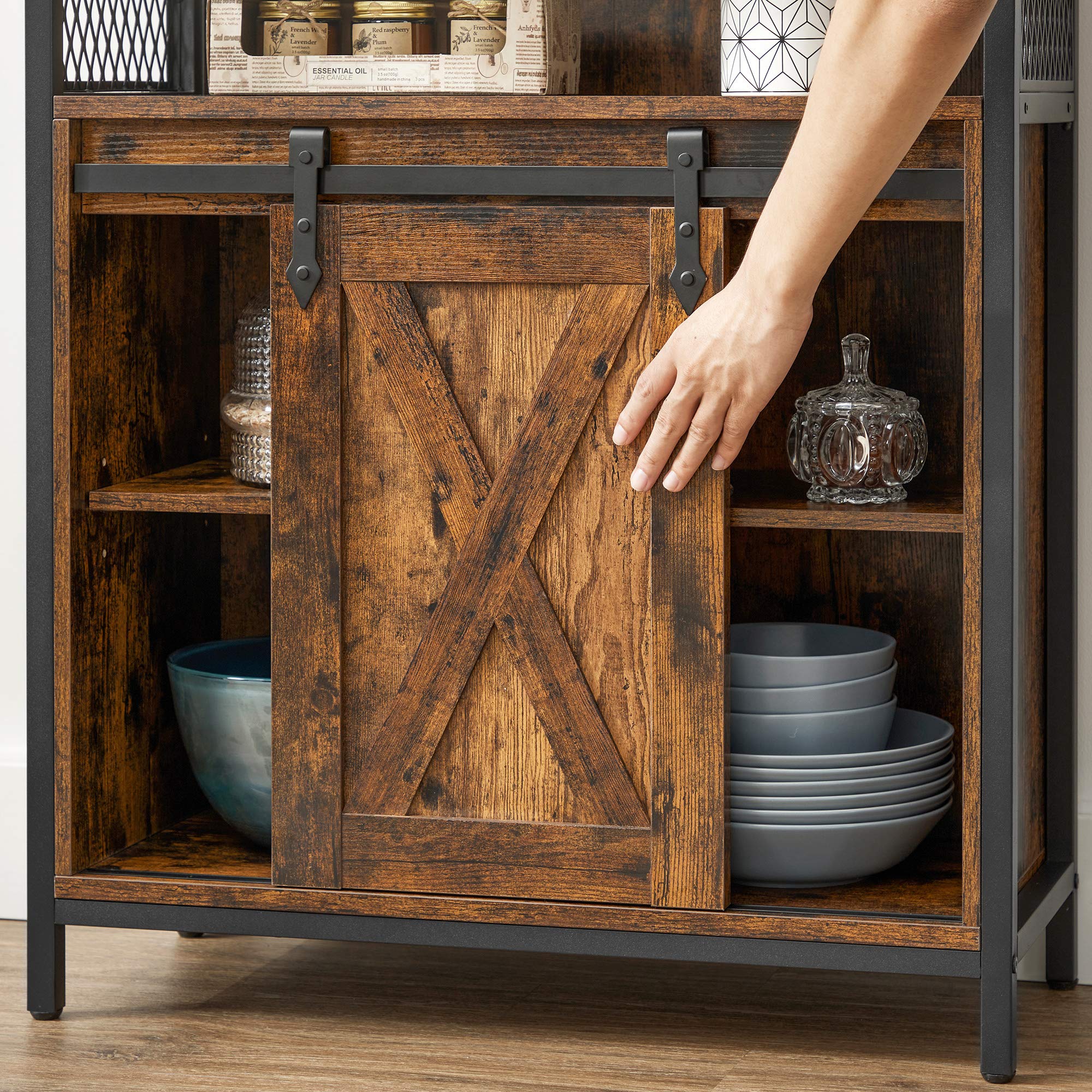 Foto 5 pulgar | Armario De Cocina Con Aparador Vasagle De Storage Furniture 30x70x80