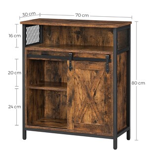 Foto 5 | Armario De Cocina Con Aparador Vasagle De Storage Furniture 30x70x80