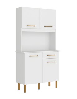 Foto 2 | Alacena Mobi Bruselas Blanco