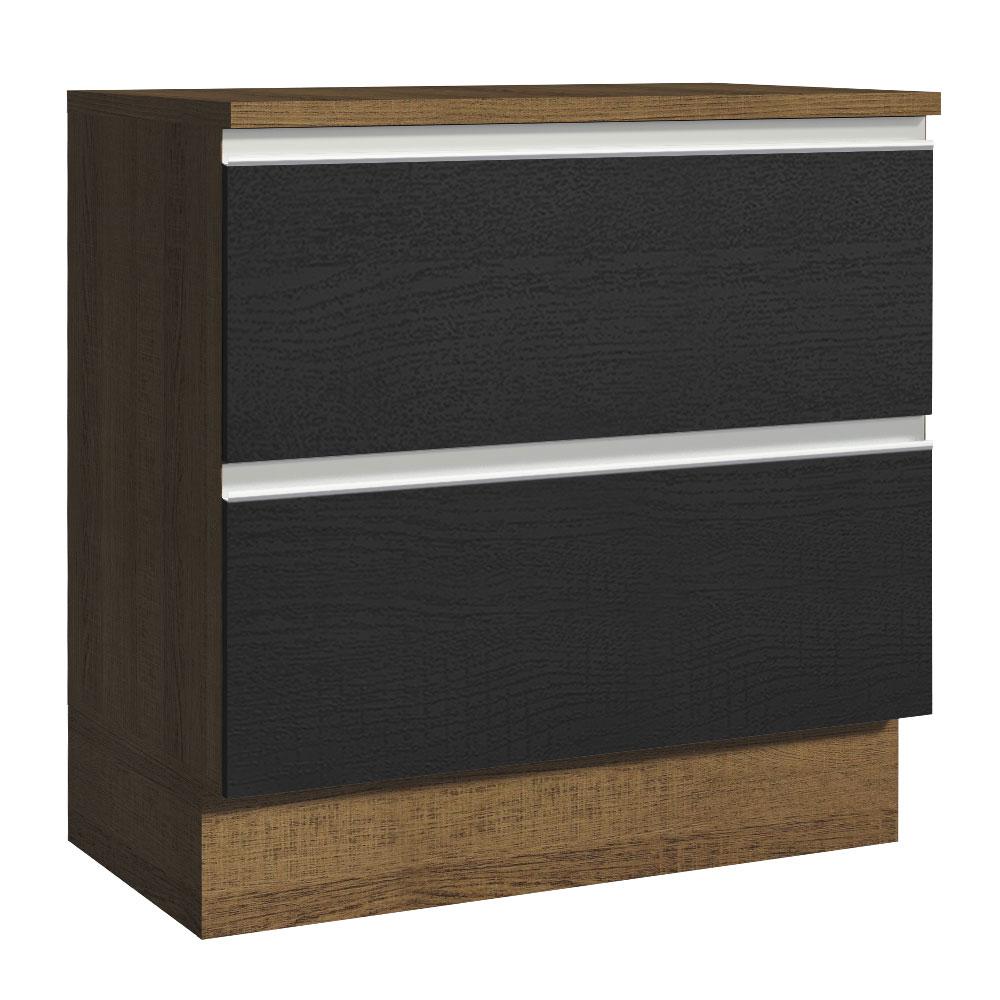Foto 2 pulgar | Gabinete Bajo Cocina Madesa Glamy 80cm Con Encimera Mn