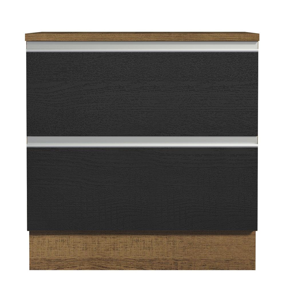 Foto 6 pulgar | Gabinete Bajo Cocina Madesa Glamy 80cm Con Encimera Mn