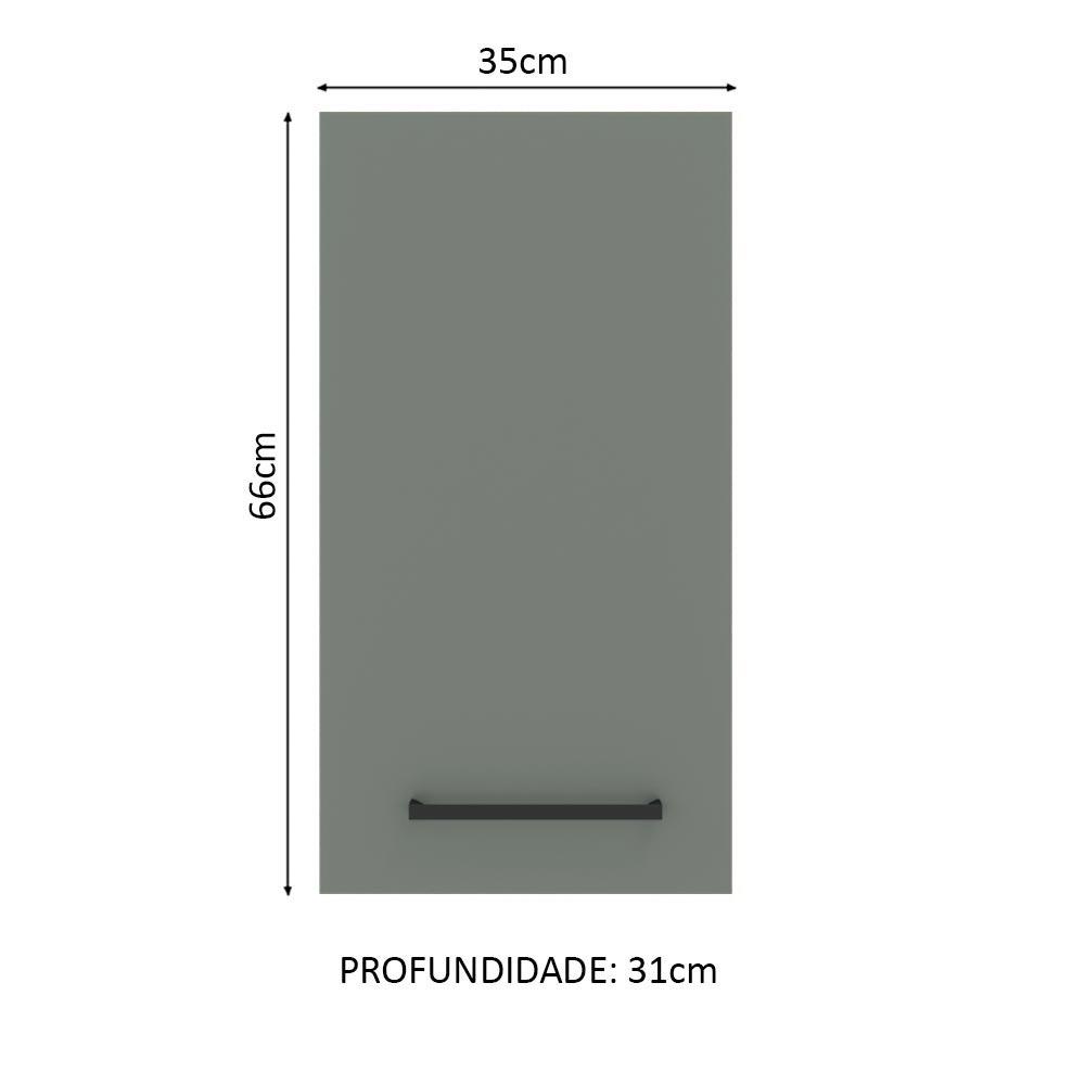 Foto 3 pulgar | Alacena Gabinete Superior Cocina Madesa 35cm Con Encimera Mg