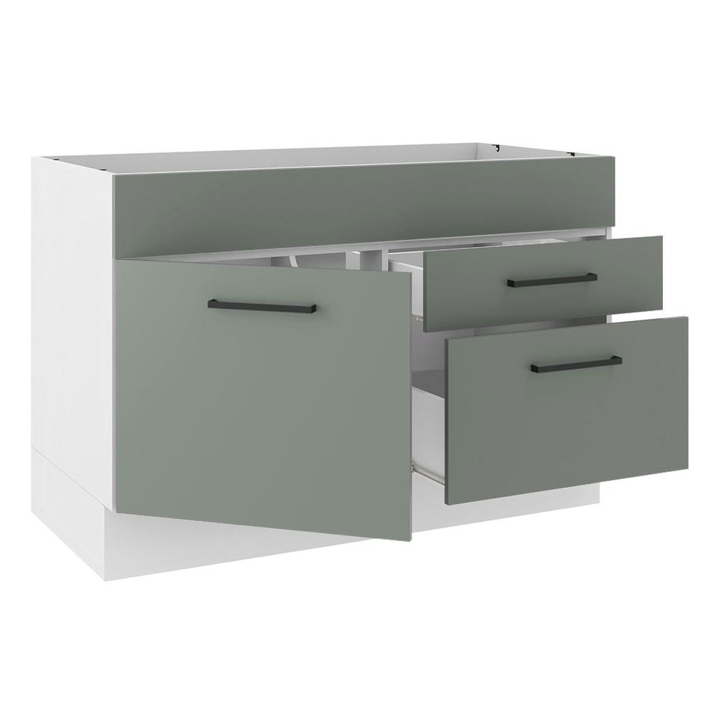 Foto 5 pulgar | Gabinete Bajo Cocina Madesa Agata 120cm Sin Encimera Bg 01
