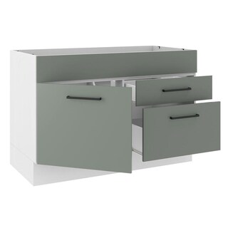 Foto 4 | Gabinete Bajo Cocina Madesa Agata 120cm Sin Encimera Bg 01