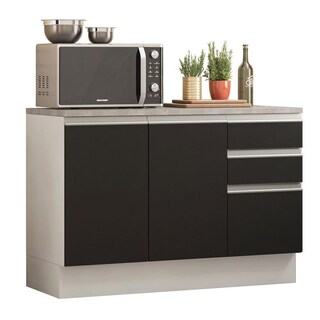 Foto 1 | Gabinete Bajo Cocina Madesa Glamy 120cm Con Encimera Bn 01