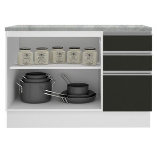 Foto 4 | Gabinete Bajo Cocina Madesa Glamy 120cm Con Encimera Bn 01
