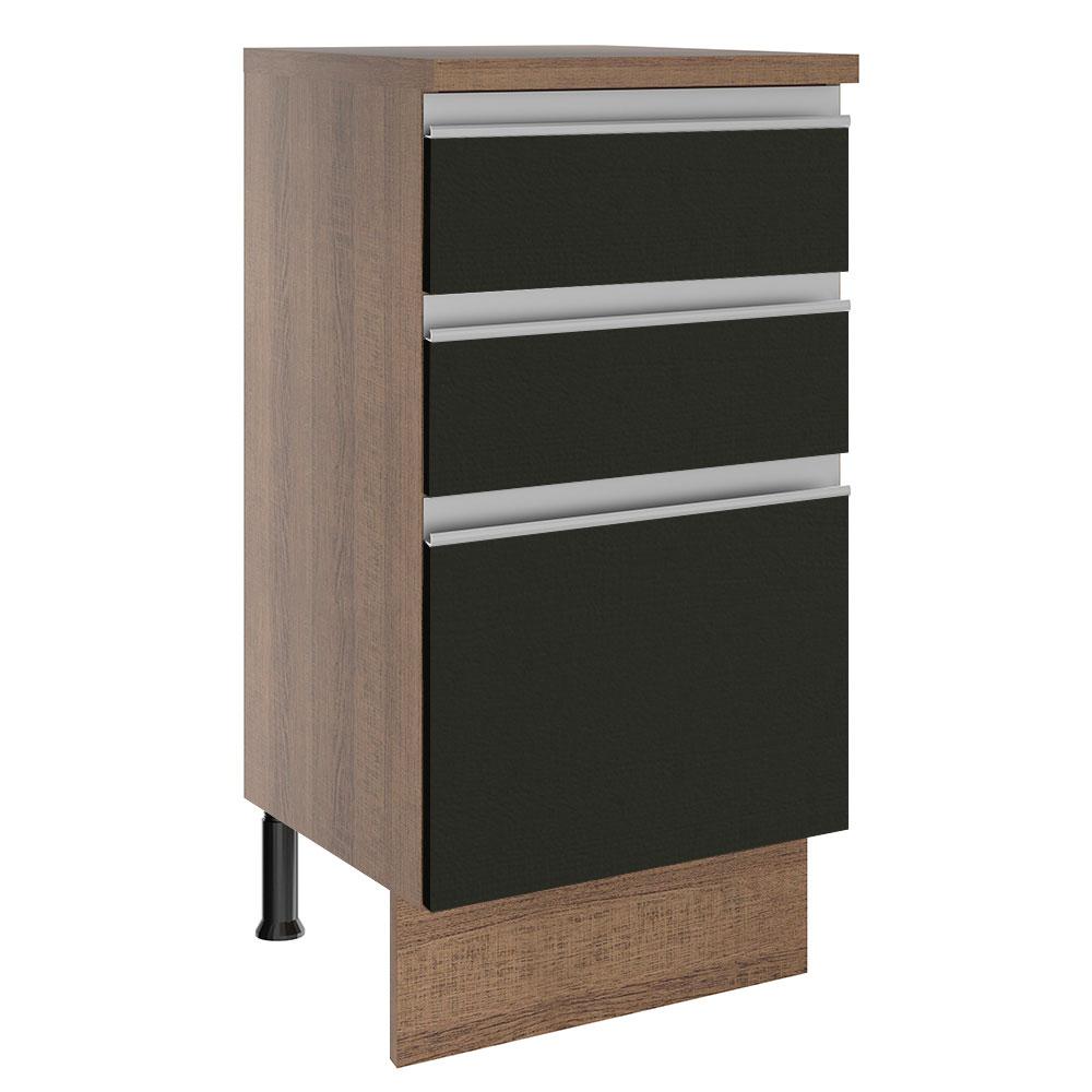 Foto 2 pulgar | Gabinete Bajo Cocina Madesa Glamy 40cm Con Encimera Mn