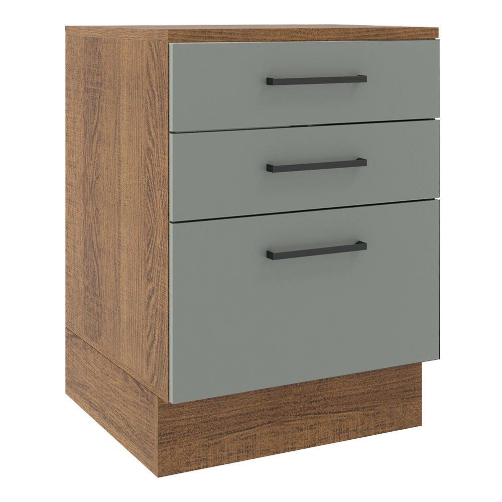 Foto 2 pulgar | Gabinete Bajo Cocina Madesa Agata 60cm Con Encimera Mg