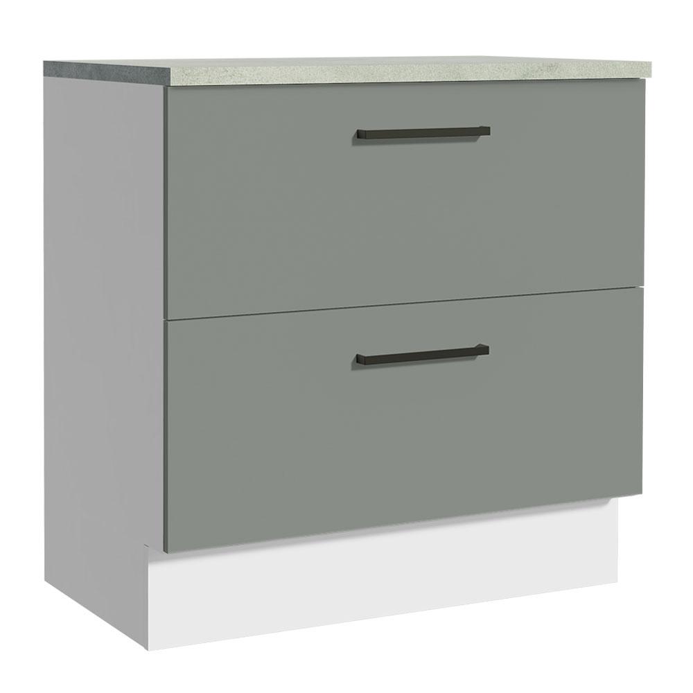 Foto 2 pulgar | Gabinete Bajo Cocina Madesa Agata 80cm Con Encimera Bg