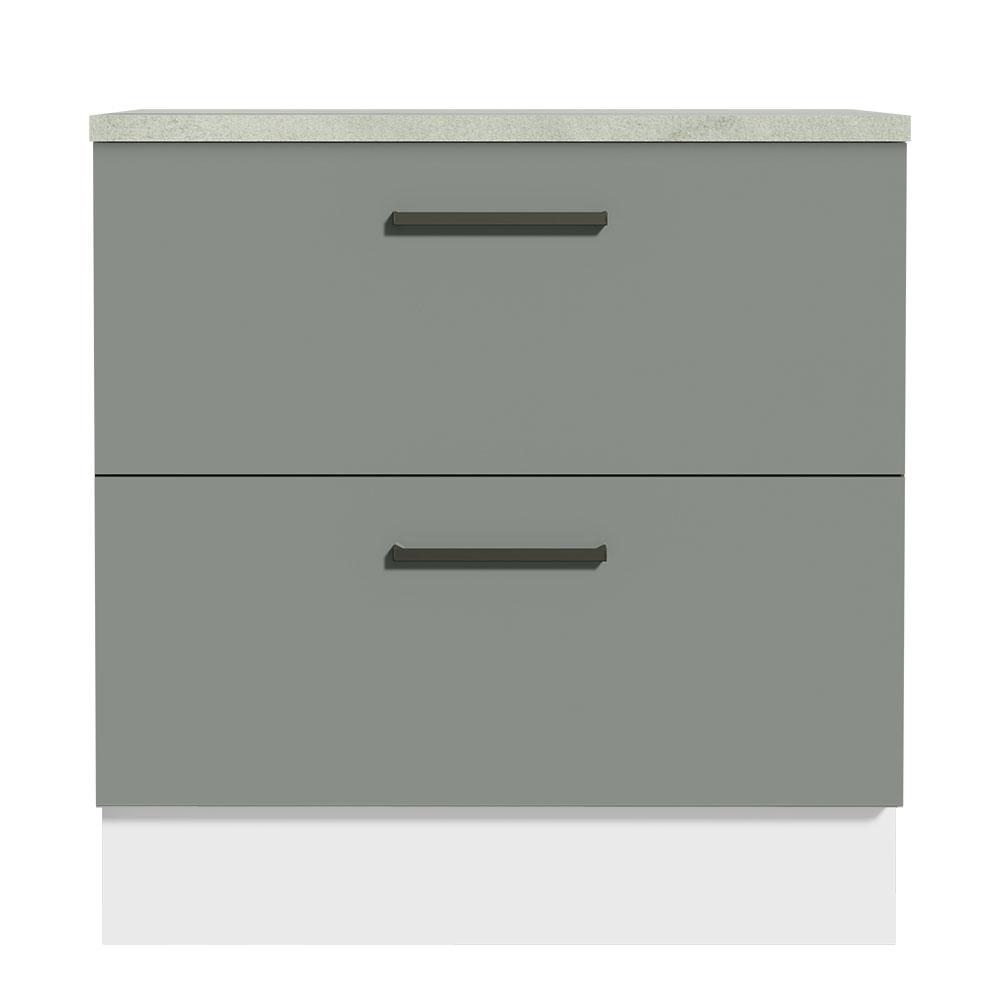 Foto 6 pulgar | Gabinete Bajo Cocina Madesa Agata 80cm Con Encimera Bg