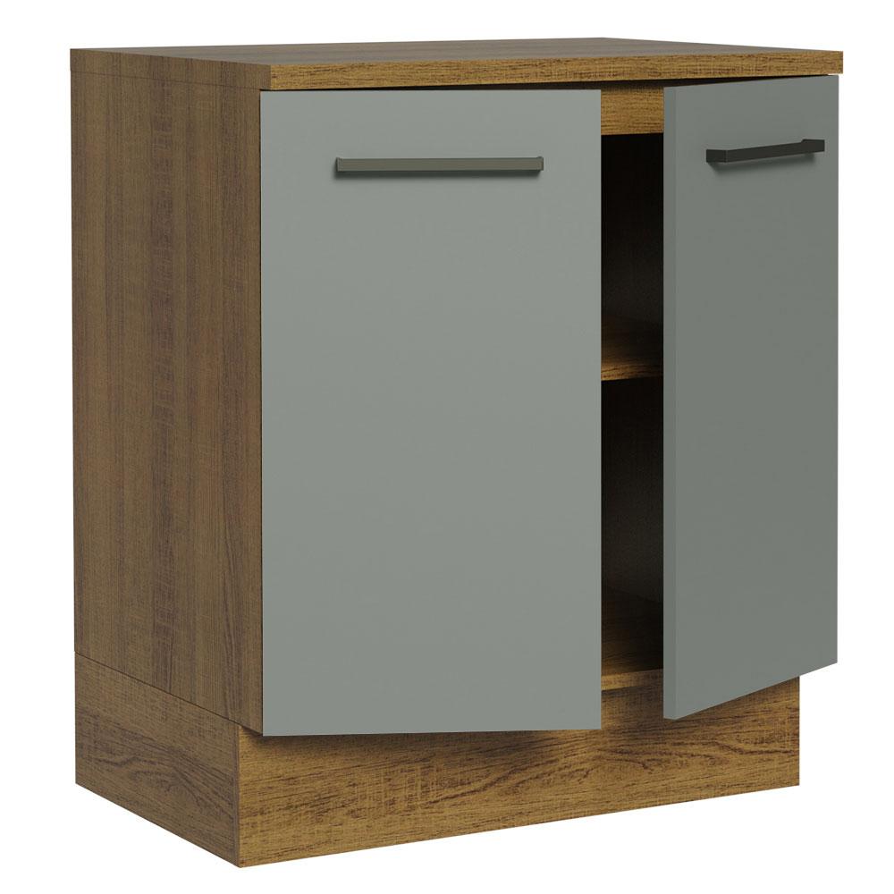 Foto 4 pulgar | Gabinete Bajo Cocina Madesa Agata 70cm Con Encimera Mg