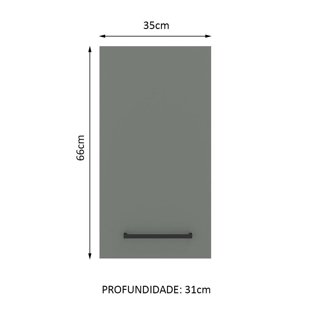Foto 2 | Alacena Gabinete Superior Cocina Madesa Agata 35cm Con Encimera Bg