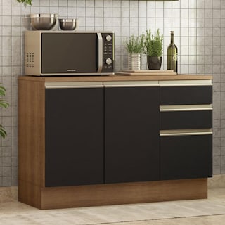 Foto 2 | Gabinete Bajo Cocina Madesa Glamy 120cm Con Encimera Mn 01