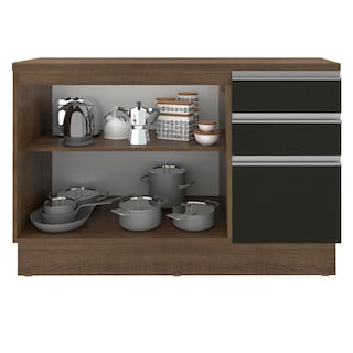 Foto 4 | Gabinete Bajo Cocina Madesa Glamy 120cm Con Encimera Mn 01