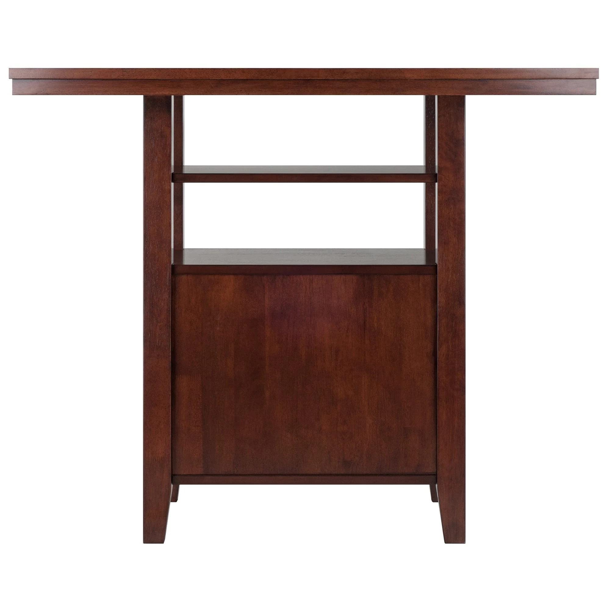 Foto 5 pulgar | Mesa De Comedor Winsome Albany High Walnut 76 X 106 X 91 Cm - Venta Internacional.
