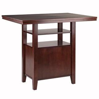 Foto 5 | Mesa De Comedor Winsome Albany High Walnut 76 X 106 X 91 Cm - Venta Internacional.